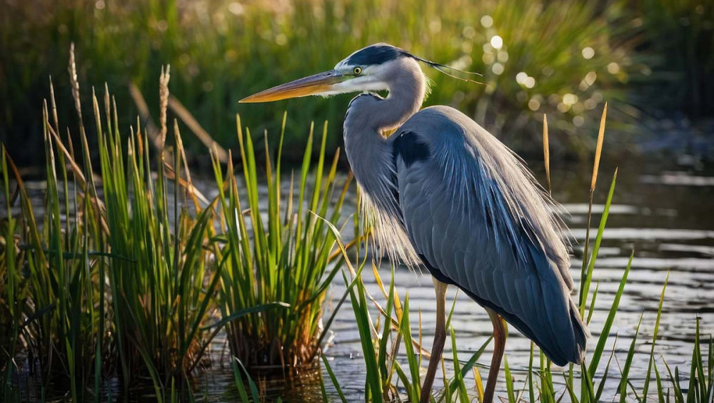 Цікаві факти про чаплю