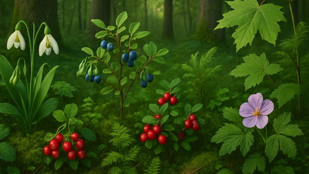 Цікаві факти про лісові рослини