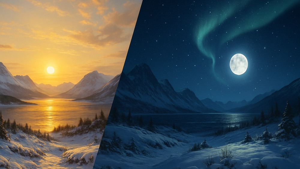 Цікаві факти про полярний день і ніч