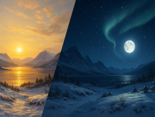 Цікаві факти про полярний день і ніч