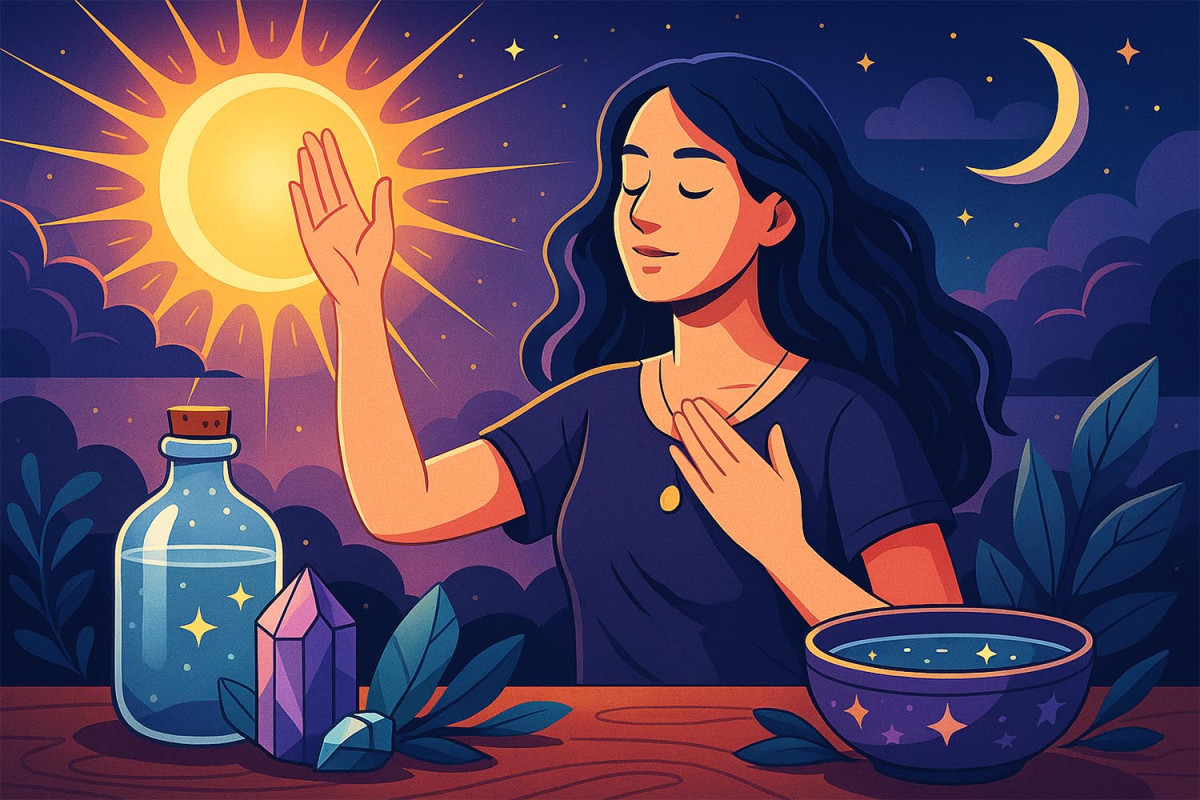 Енергія літнього сонцестояння – як зарядити воду, кристали й себе