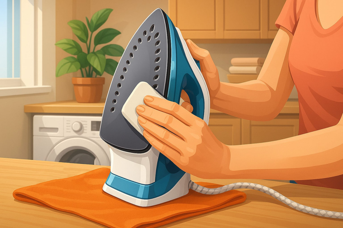 Чим швидко очистити праску від нагару