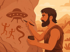 Чому давні люди зображували літаючі кораблі на скелях: міф, символ чи зустріч з невідомим