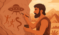 Чому давні люди зображували літаючі кораблі на скелях: міф, символ чи зустріч з невідомим