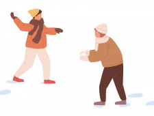 Чому на морозі сніг рипить