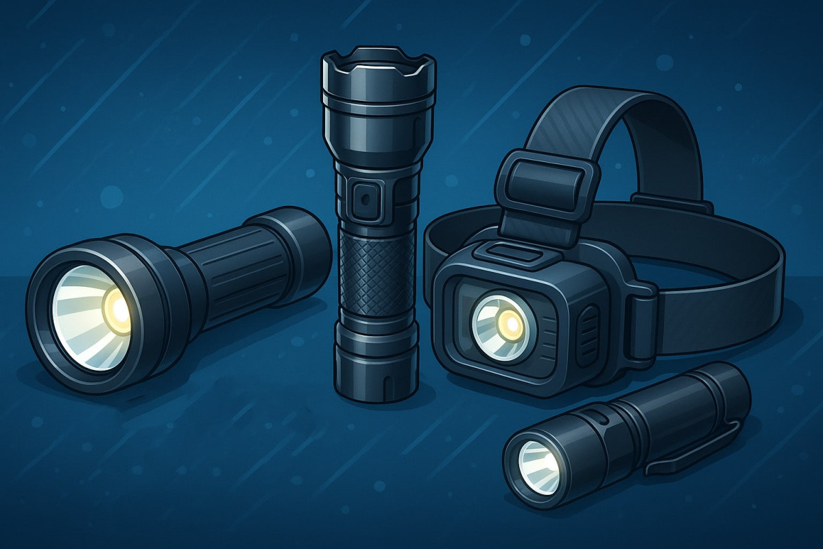 Як вибрати різні види ліхтариків