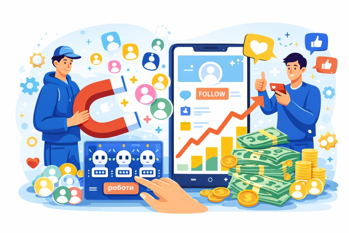 Накрутка підписників як стратегія просування в соціальних мережах