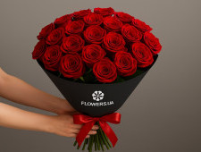 Пристрасть у кожній пелюстці: червоні троянди у букетах Flowers.ua