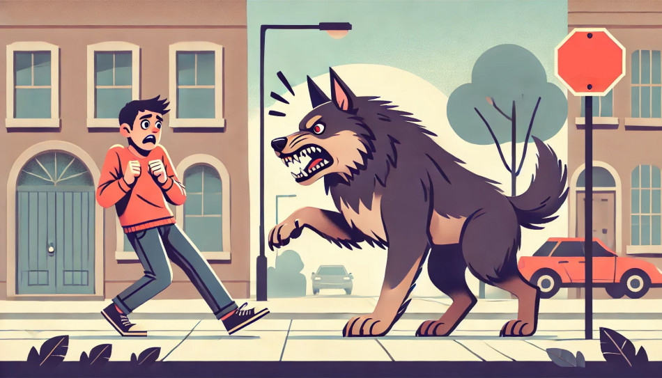 Що робити, якщо виникла загроза нападу собаки