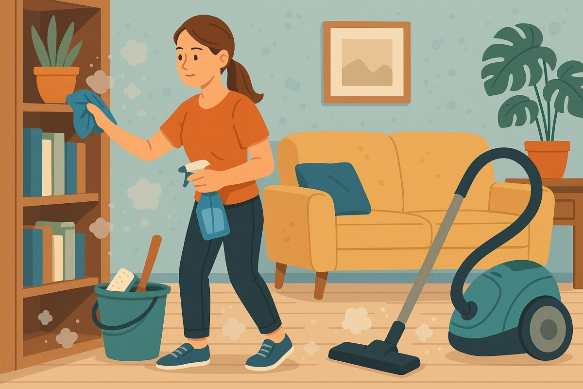 Способи боротьби з пилом у квартирі