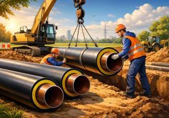 Труби в поліетиленовій оболонці: надійне рішення для теплопостачання