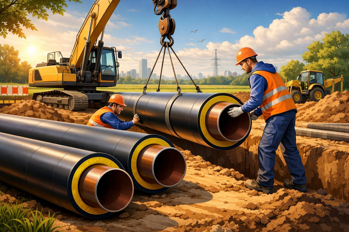 Труби в поліетиленовій оболонці: надійне рішення для теплопостачання