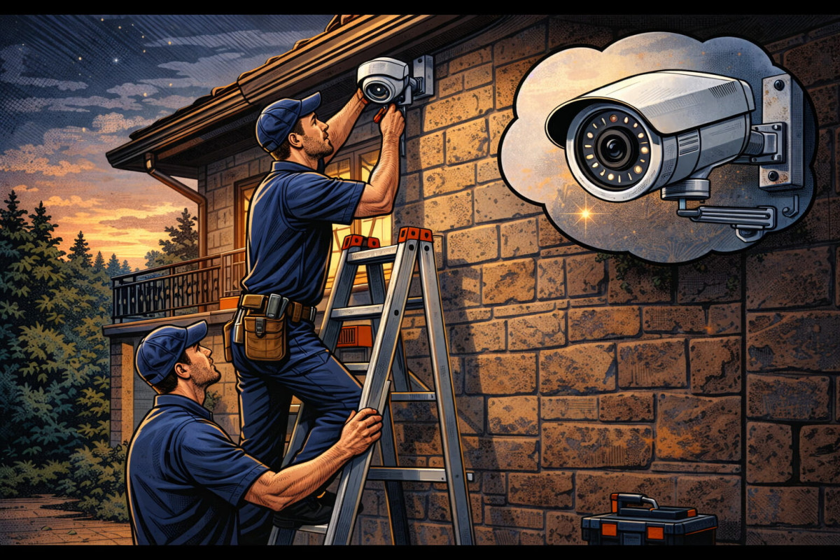 Відеоспостереження навколо периметру